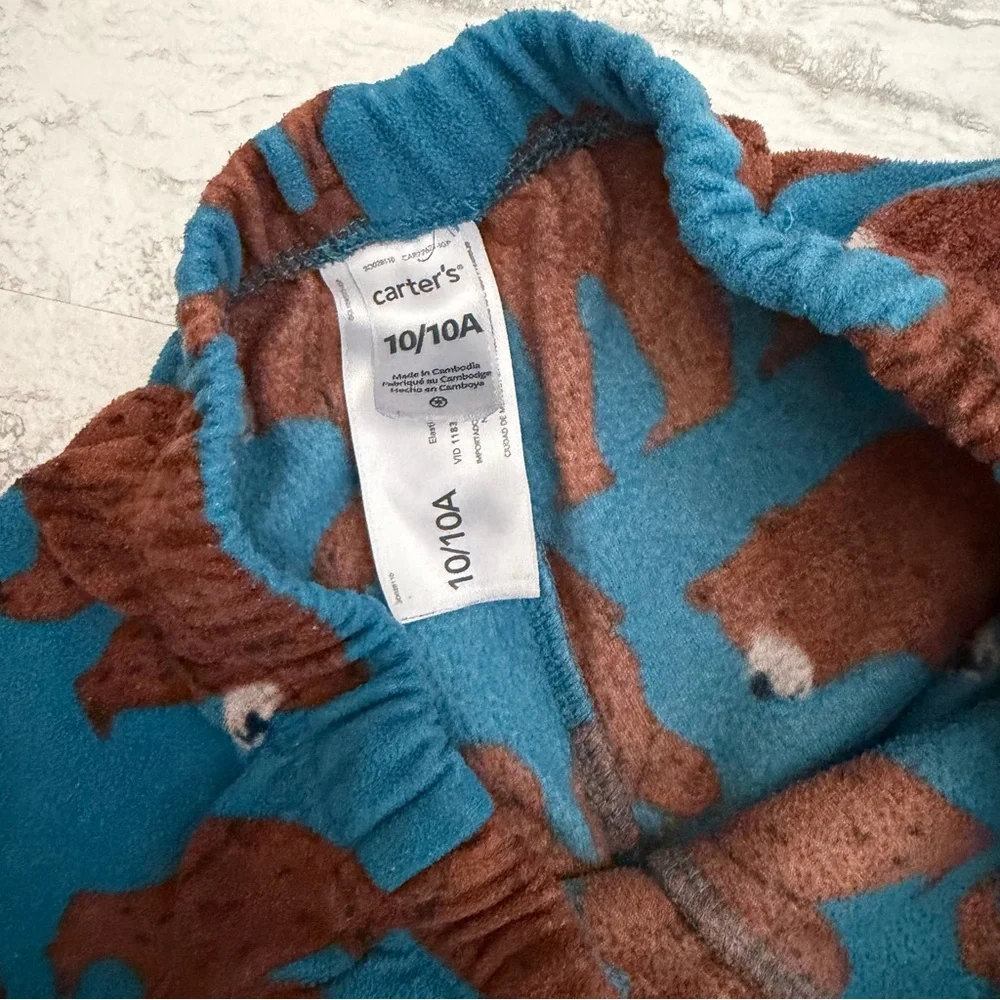 CARTERS Boy’s Fleece Bear Pants